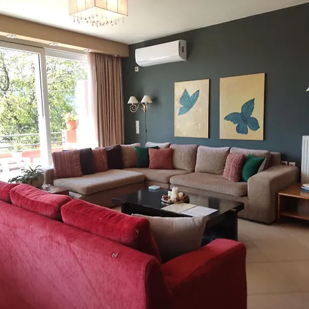 ヴィラ Stella Rossa - Spacious 3br Family House Near Agios Gordios